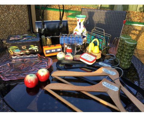 Vintage Letter Racks, Condiments etc