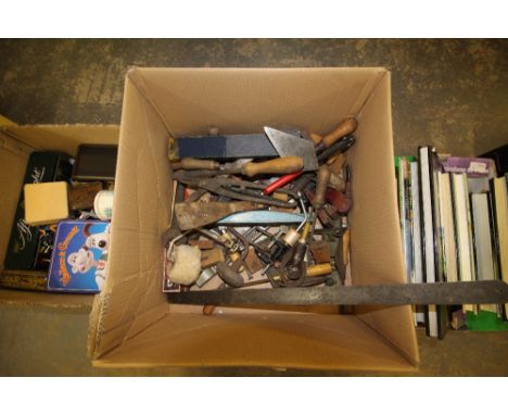 Box of misc tools