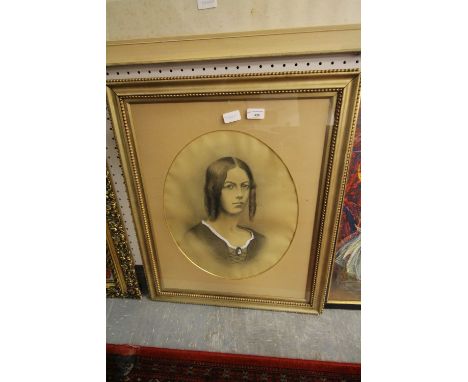 Victorian portrait signed H.Leonard Barron dated 1896