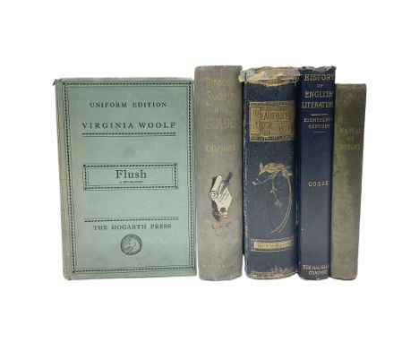 Woolf Virginia: Flush A Biography. Hogarth Press 1933 New Edition with dustjacket; Munroe Kirk: Through Swamp and Glade. 1897