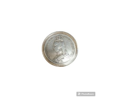 Queen Victoria silver crown dated 1889