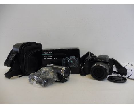 A Fuji film Firepix S9800 digital camera and one other. 