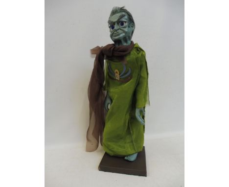 A Gerry Anderson specialist made life-like puppet-type figure made by Duncan Willis of 'replica gerry anderson puppets', feat