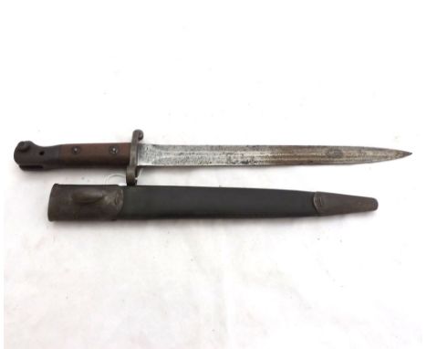 UK pattern 1903 Bayonet, Wilkinson blade, Mk 1 Scabbard   