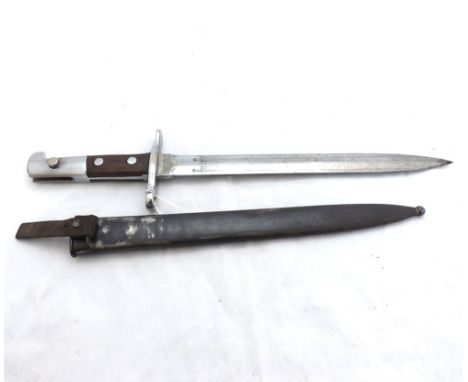 Swiss Model 1918 Bayonet and Scabbard  