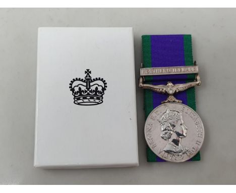 Campaign Service Medal with 'Northern Ireland' Clasp engraved to 25148780 Pte. D.J.L. McLaren, Argyll &amp; Sutherland Highla