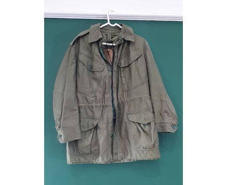 A British Army 1960 olive green Combat Smock 