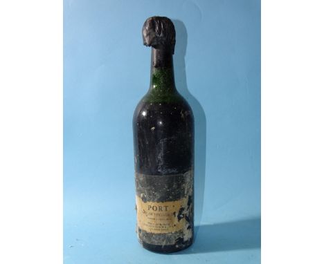 Taylor's Vintage Port 1963, shipped and bottled by Charles Kinloch &amp; Co, level mid to high-shoulder, (capsule deformed), 