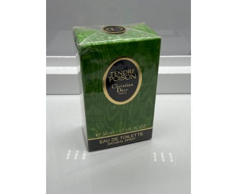 Tendre Poison Christian Dior Paris Eau De Toilette Vaporisateur. Still sealed and unused. 50ml. 
