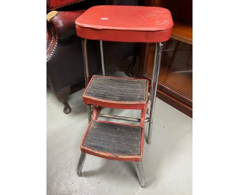 A Set of vintage Prestige step ladders. 