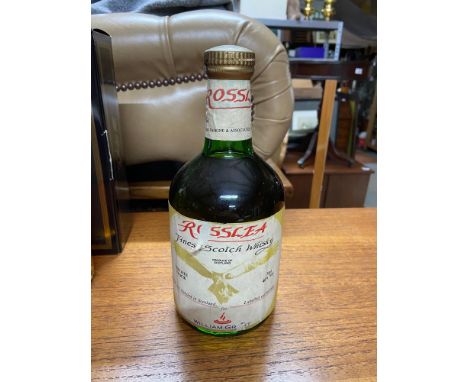 A Bottling of Rosslea Finest Scotch Whisky. Privat Stock, Labelled Exclusively for William Grant. 75cl. Full and sealed. 