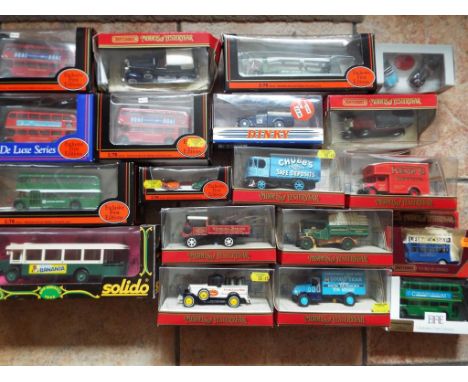 Matchbox / EFE and other - approximately 22 diecast model motor vehicles to include Matchbox Models of Yesteryear, EFE, Dinky