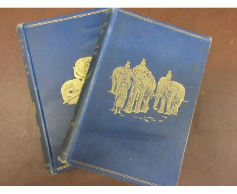 One volume ' The Jungle Book ', re-print 1895 in blue cloth, together with ' The Second Jungle Book ' 1895, both published by