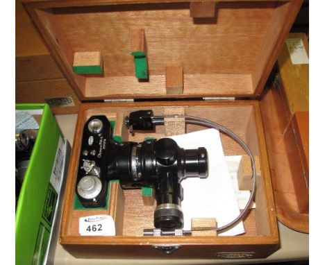 Olympus tokyo PM-6209574 camera microscope in fitted case.