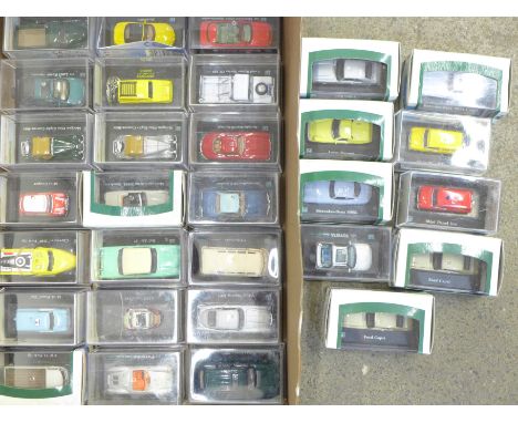 Thirty Cararama die-cast model vehicles, HO scale, boxed 