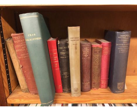 Books of Fossil, Paleontology interest, Alfred Romer, Vertebrate Paleontology, The Common British Fossil, 1885, Mantels Medal