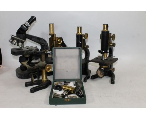 Ernst Leitz Wetzlar microscope, serial number 295810, Watson &amp; Sons Ltd of London Kima microscope, serial number 55261, W