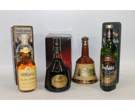 GLEN MORAY 12 year old single malt Scotch whisky, 70cl 40% abv. in Scotland's Historic Highland Regiments The Black Watch Roy