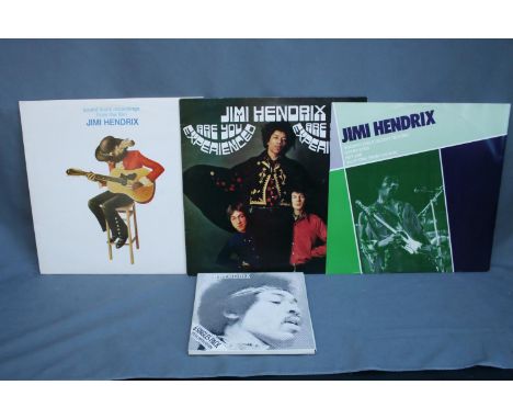 Jimi Hendrix Special Limited Edition six single pack and three other Jimi Hendrix records. (4) 
