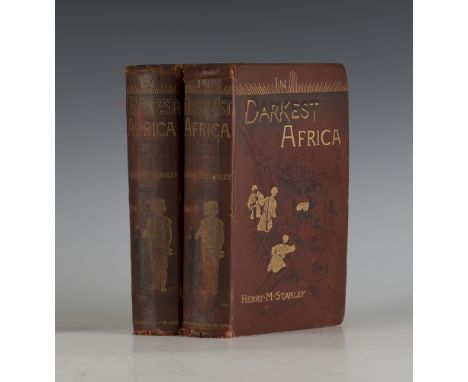 STANLEY, Henry M. In Darkest Africa or the Quest Rescue and Retreat of Emin Governor of Equatoria. London: Sampson Low, Marst