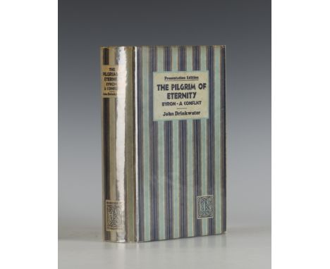 BYRON. - John DRINKWATER. The Pilgrim of Eternity, Byron - A Conflict. London: Hodder and Stoughton Limited, 1925. Frist edit