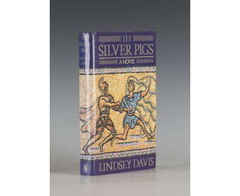 DAVIS, Lindsey. The Silver Pigs. London: Sidgwick & Jackson, 1989. First U.K. edition, 8vo (233 x 149mm.) 2 maps. Original cl