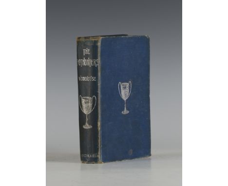 WODEHOUSE, P.G. The Pothunters. London: Adam & Charles Black, 1902. First edition, 8vo (187 x 124mm.) 7 plates only. (Lacking