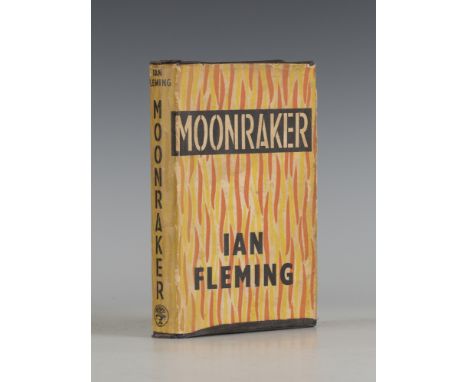 FLEMING, Ian. Moonraker. London: Jonathan Cape, 1955. First edition, 8vo (190 x 127mm.) (Heavy soiling throughout.) Original 