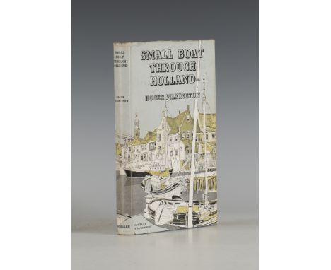 PILKINGTON, Roger. Small Boat through Holland. London: Macmillan & Co Ltd., 1958. First edition, 8vo (215 x 133mm.) (Light br