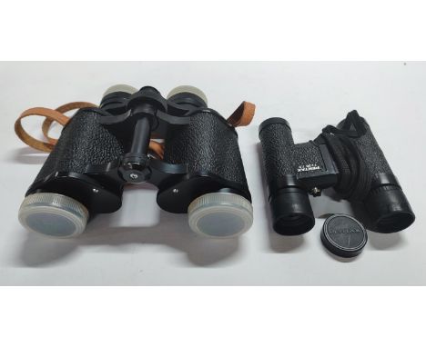 Two binoculars, a Zenith 8x30 and a Pentax 7x50 (2) 