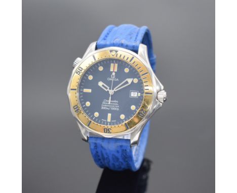 OMEGA Seamaster Professional Chronometer 300m/1000ft Herrenarmbanduhr,  Schweiz um 1986, Automatik, Ref. 168 1503 / 368 1503,