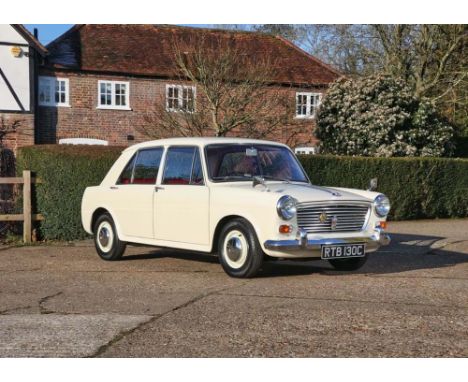 1965 Morris 1100 Mk. I Transmission: manualMileage:12688In 1962, a quite revolutionary new saloon was launched by BMC. With t