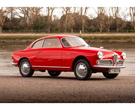 1959 Alfa Romeo Giulietta Sprint (Tipo 750 B) Transmission: manualMileage:1022The classic carrozzeria, Bertone, is known glob