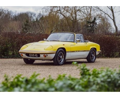 1970 Lotus  Elan S4/Sprint Transmission: manualMileage:102172The original Elan 1500 was introduced in 1962 as a roadster and 