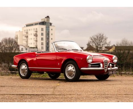 1963 Alfa Romeo Giulia Spider (Type 101.23) Transmission: manualMileage:4089With Italian flair, Pininfarina styling, the Giul