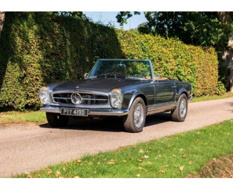 1966 Mercedes-Benz 230 SL Pagoda  Transmission: automaticMileage:97180The Mercedes-Benz W113 roadsters, designed by Paul Brac