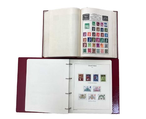 Stamps GB and World selection in albums and loose. GB includes Presentation Packs and First Day Covers etc.