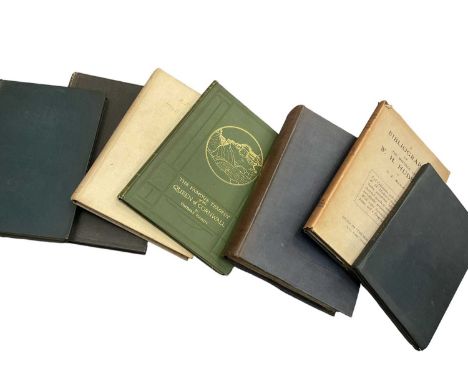 Scare volume of Bibliography of the poems of Oscar Wilde 1907 (limited edition copy), Bibliography of Thackery 1880, Bibliogr