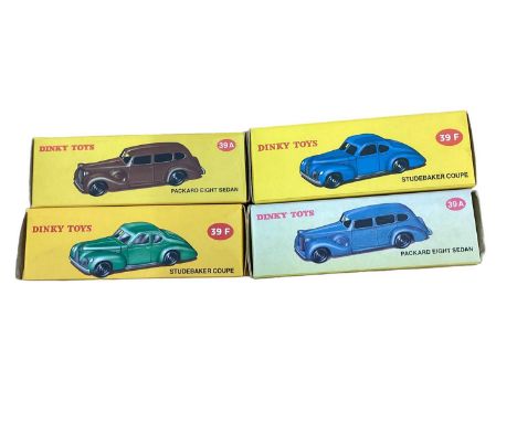 Selection of Atlas reproduction Dinky diecast models and other loose vehicles (qty)
