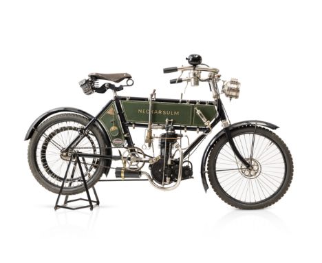 c.1906 Neckarsulm (NSU) 410cc 3½hp Frame no. 100584Engine no. 5153For further information on this lot please visit the Bonham