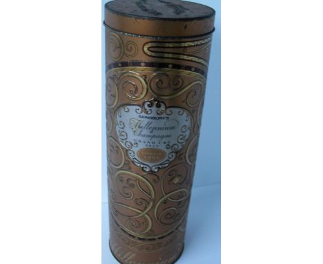 A Sainsbury's Vintage 1995 Millennium Champagne, 75 cl produced by Boizel Epernay France and a Grant's Family reserve Finest 