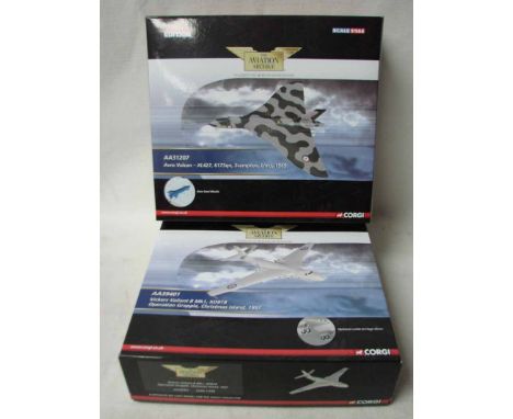 Corgi Aviation Archive, 1:144 Scale Limited Edition AA31207 Avro Vulcan XL427 and Vickers Valiant BMK1 in original boxes (2) 