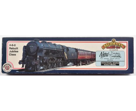 Bachmann Branchline OO gauge Rebuilt Jubilee Class 4-6-0 locomotive (31-251). Phoenix 45736, in lined Brunswick Green livery.