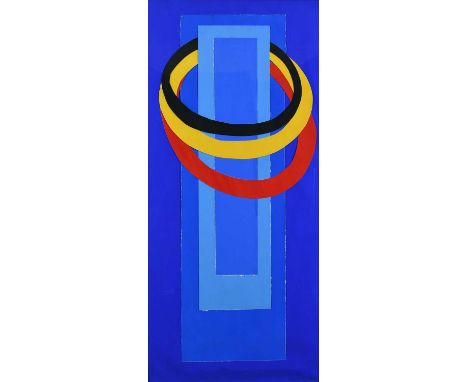 Φ Sir Terry Frost RA (1915-2003) Blue Sun Up Signed and dated Frost Dec 77 (lower right) and further signed, dated and inscri