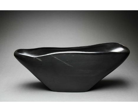 Hugo Zapata (Columbian b.1945)CalicePolished lutite, 199522.5 x 56.5 x 13.1cmProvenance:Christie's, South Kensington, 20th Ce