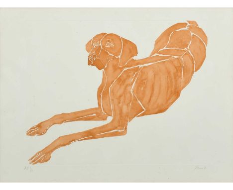 Φ Dame Elisabeth Frink CH, DBE, RA (1930-1993)Viszla B (Wiseman 125)Signed and inscribed A.P 6/10 Frink (in pencil to margin)