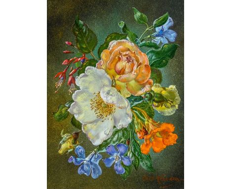 Φ Cecil Kennedy (1905-1997)AutumnSigned Cecil Kennedy (lower right)Oil on canvas25 x 20.1cmProvenance:Christie's, London, Twe