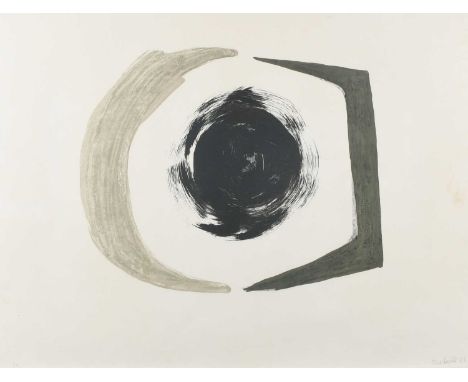 Φ Lynn Chadwick CBE, RA (1914-2003) Moon Series A Signed and dated Chadwick 65 (in pen lower right) and numbered 20/70 (in pe