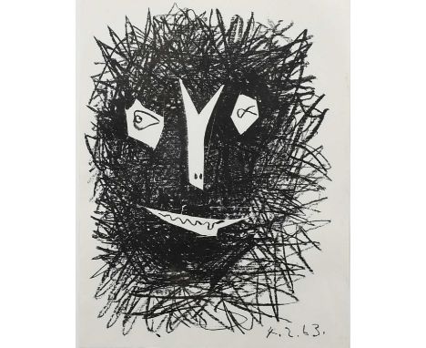 Φ Pablo Picasso (Spanish 1881-1973)Satyr IILithograph, one of 3000 unsigned impressions31.9 x 24.2cm (sheet)