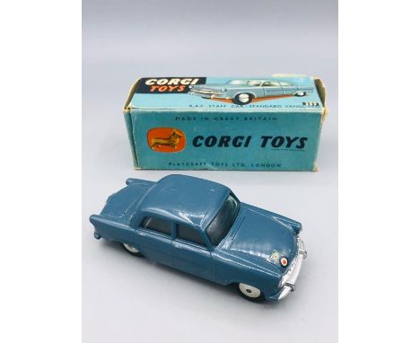 Corgi Toys R A F Staff Car Standard Vanguard 352 diecast car.